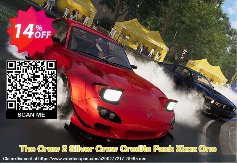 The Crew 2 Silver Crew Credits Pack Xbox One Coupon Code Apr 2024, 14% OFF - VotedCoupon