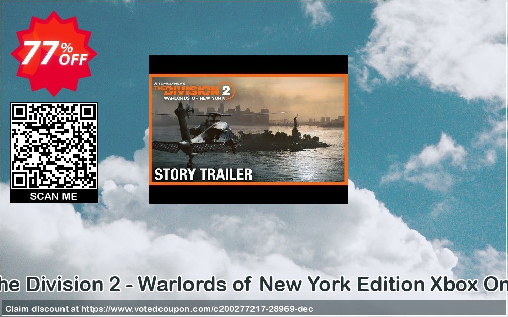 The Division 2 - Warlords of New York Edition Xbox One Coupon, discount The Division 2 - Warlords of New York Edition Xbox One Deal. Promotion: The Division 2 - Warlords of New York Edition Xbox One Exclusive Easter Sale offer 