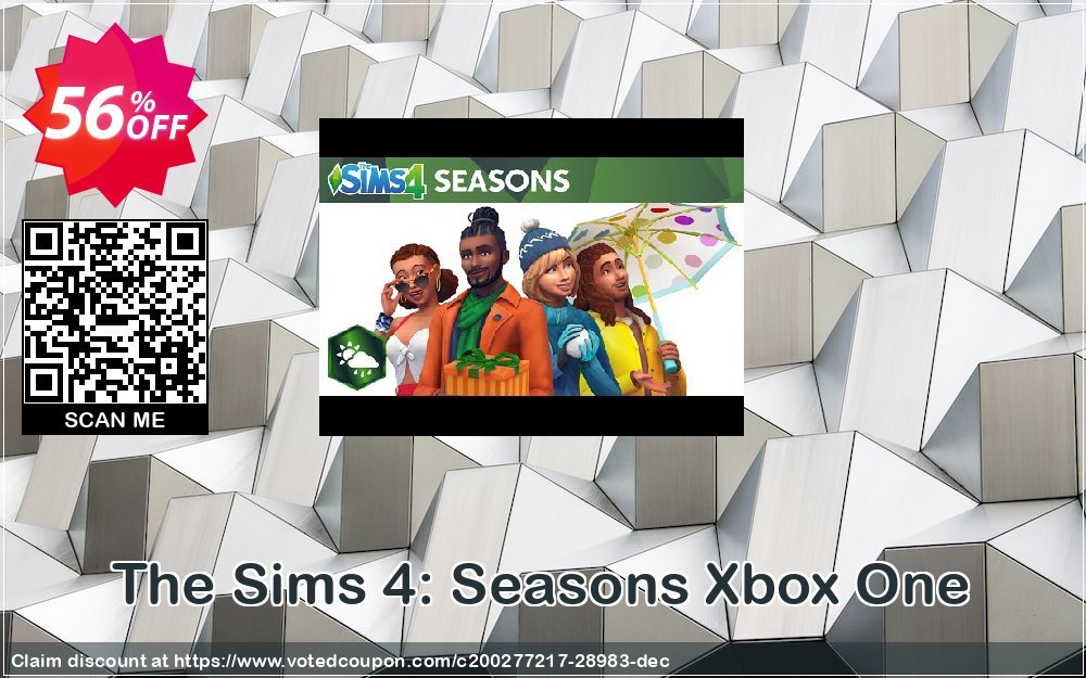 The Sims 4: Seasons Xbox One Coupon Code Apr 2024, 56% OFF - VotedCoupon