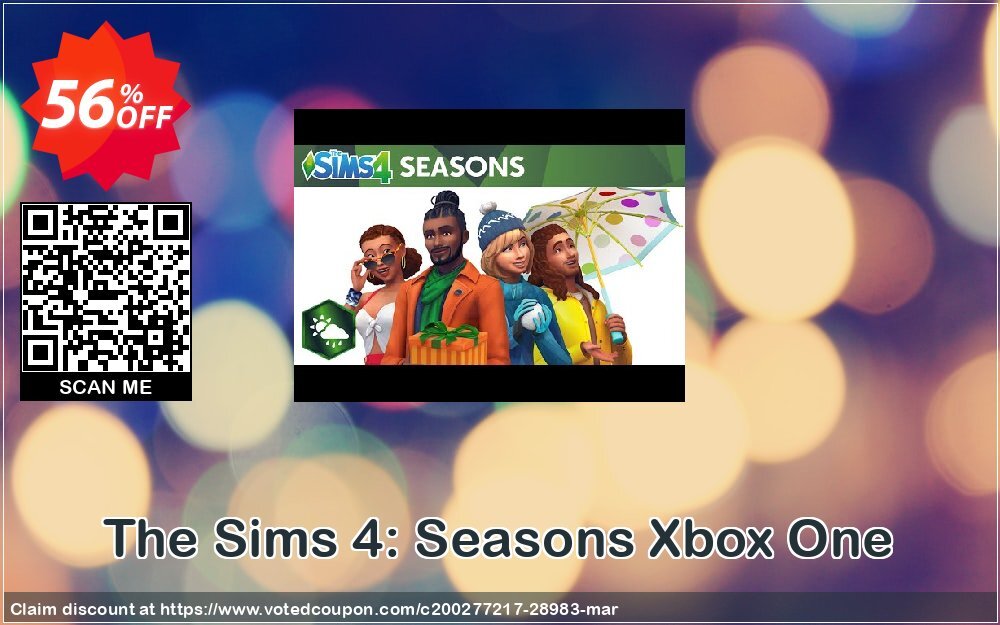 The Sims 4: Seasons Xbox One Coupon Code Apr 2024, 56% OFF - VotedCoupon