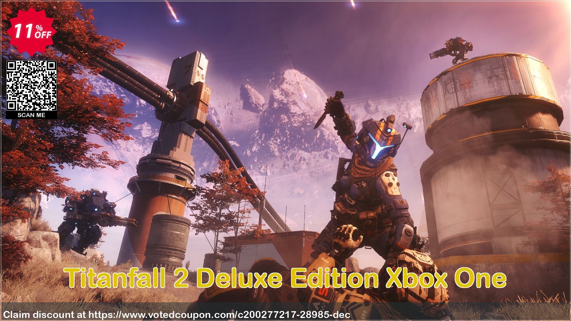 Titanfall 2 Deluxe Edition Xbox One Coupon, discount Titanfall 2 Deluxe Edition Xbox One Deal. Promotion: Titanfall 2 Deluxe Edition Xbox One Exclusive Easter Sale offer 