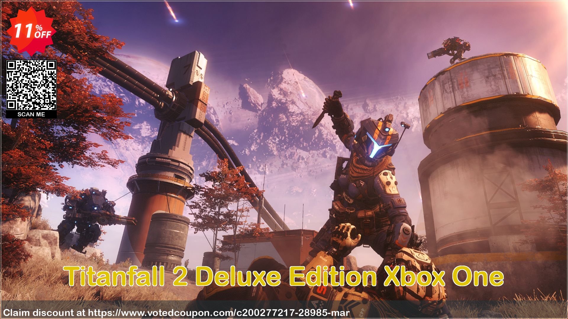 Titanfall 2 Deluxe Edition Xbox One Coupon, discount Titanfall 2 Deluxe Edition Xbox One Deal. Promotion: Titanfall 2 Deluxe Edition Xbox One Exclusive Easter Sale offer 