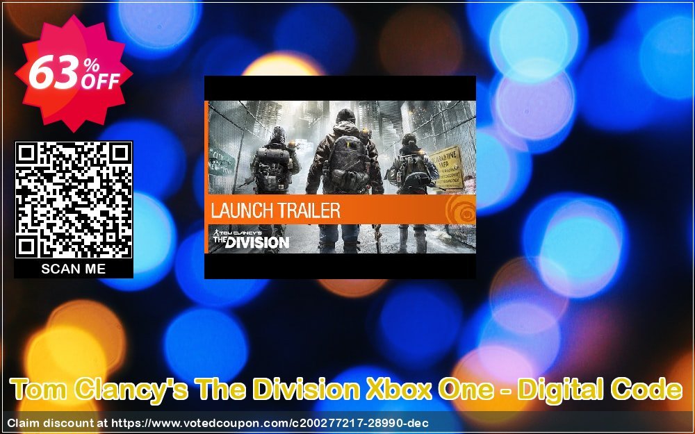 Tom Clancy's The Division Xbox One - Digital Code Coupon Code Apr 2024, 63% OFF - VotedCoupon