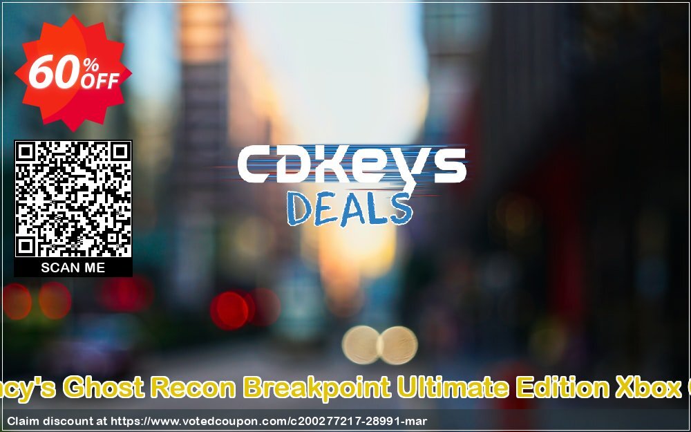 Tom Clancy's Ghost Recon Breakpoint Ultimate Edition Xbox One, UK  Coupon Code Apr 2024, 60% OFF - VotedCoupon