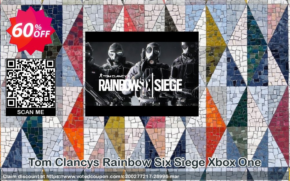 Tom Clancys Rainbow Six Siege Xbox One Coupon Code Apr 2024, 60% OFF - VotedCoupon