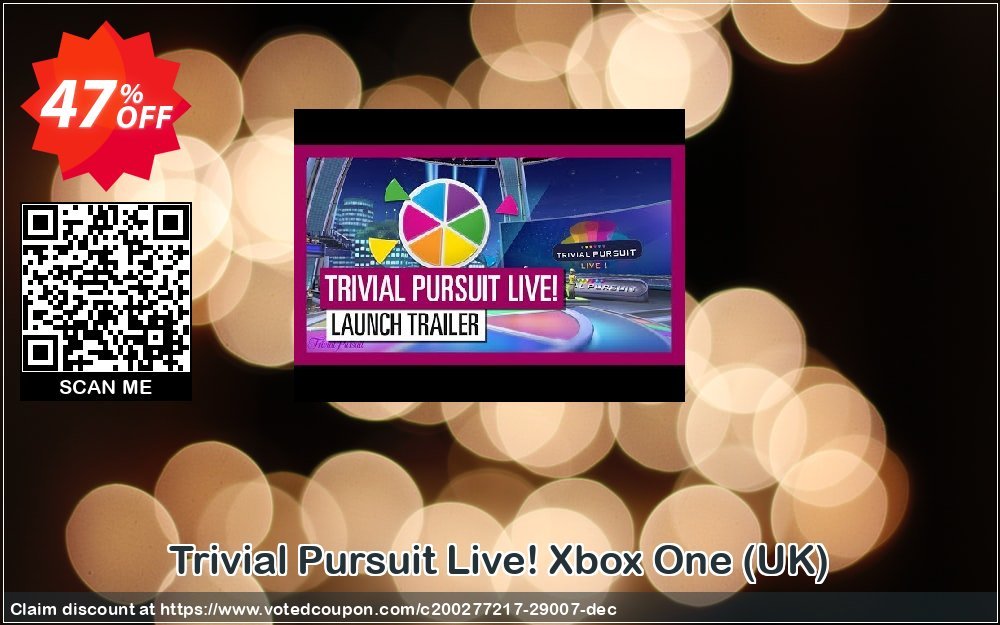 Trivial Pursuit Live! Xbox One, UK  Coupon Code May 2024, 47% OFF - VotedCoupon