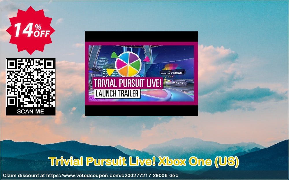 Trivial Pursuit Live! Xbox One, US  Coupon Code Apr 2024, 14% OFF - VotedCoupon