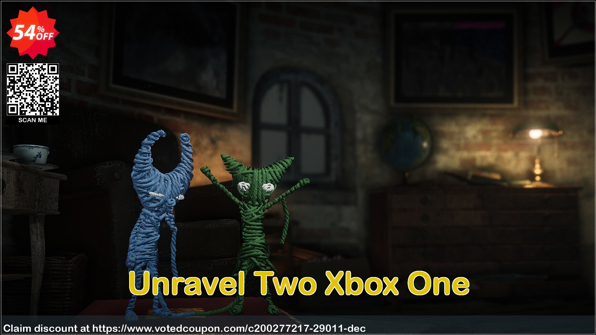 Unravel Two Xbox One Coupon Code May 2024, 54% OFF - VotedCoupon
