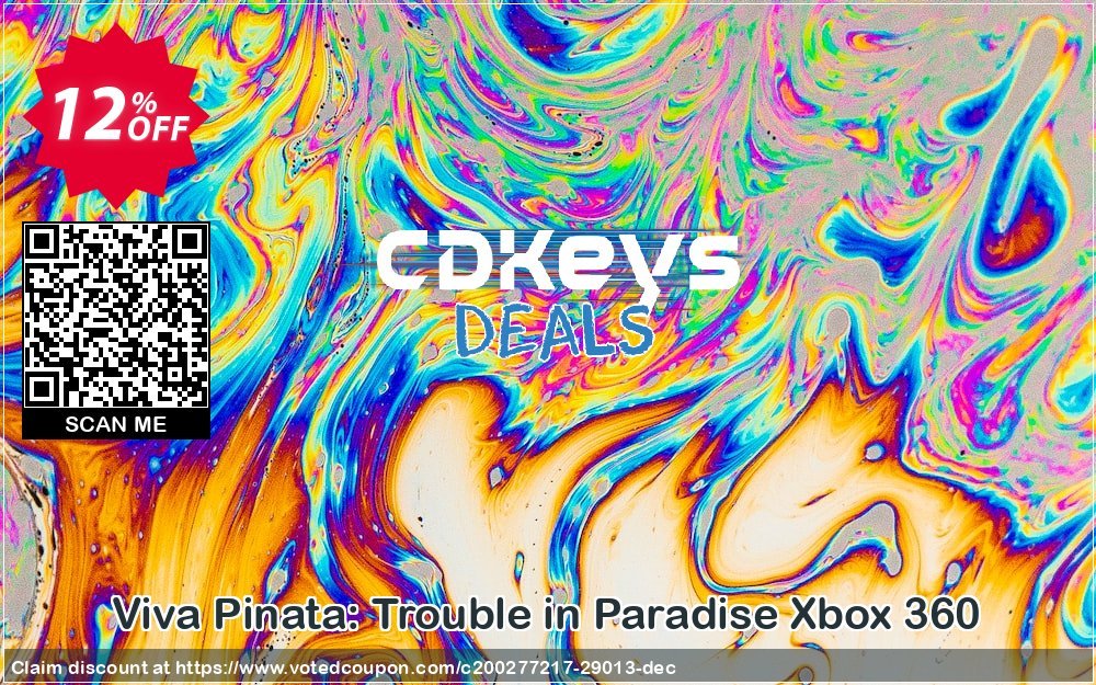 Viva Pinata: Trouble in Paradise Xbox 360 Coupon Code Apr 2024, 12% OFF - VotedCoupon