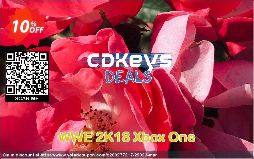 WWE 2K18 Xbox One Coupon Code Apr 2024, 10% OFF - VotedCoupon