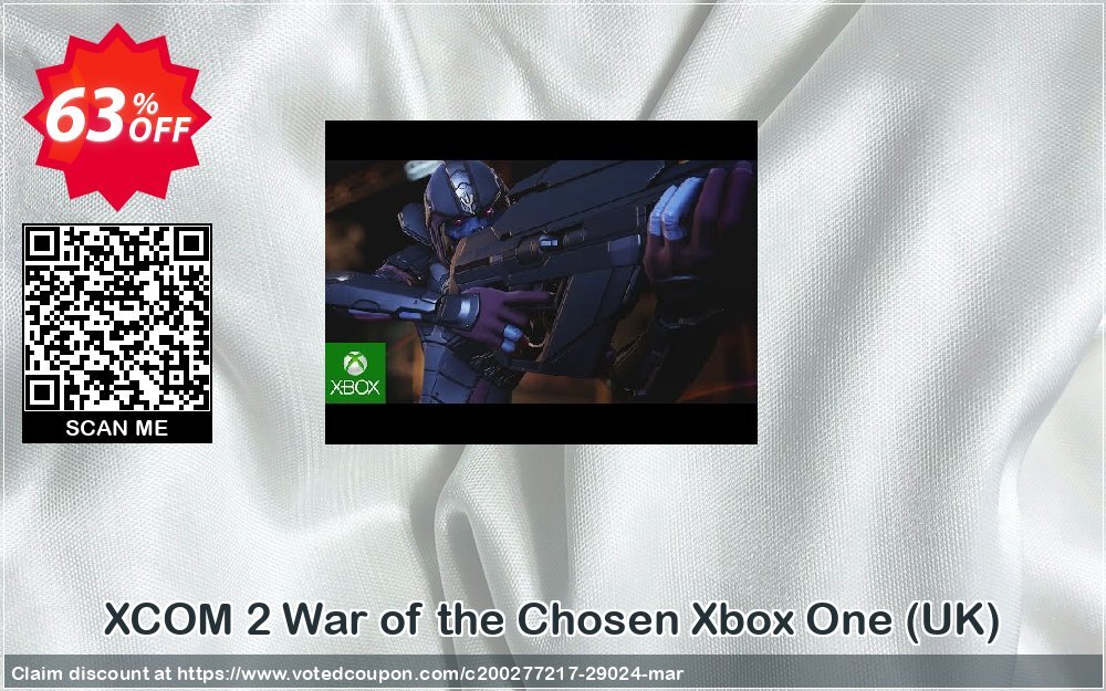 XCOM 2 War of the Chosen Xbox One, UK  Coupon, discount XCOM 2 War of the Chosen Xbox One (UK) Deal. Promotion: XCOM 2 War of the Chosen Xbox One (UK) Exclusive Easter Sale offer 