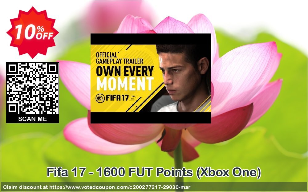 Fifa 17 - 1600 FUT Points, Xbox One  Coupon Code Apr 2024, 10% OFF - VotedCoupon