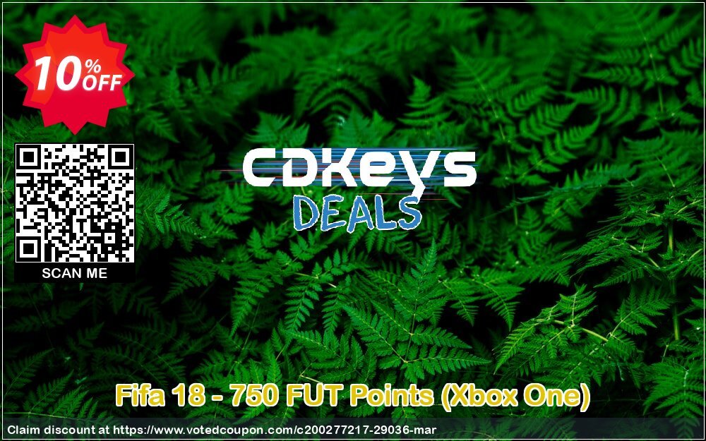 Fifa 18 - 750 FUT Points, Xbox One  Coupon, discount Fifa 18 - 750 FUT Points (Xbox One) Deal. Promotion: Fifa 18 - 750 FUT Points (Xbox One) Exclusive Easter Sale offer 