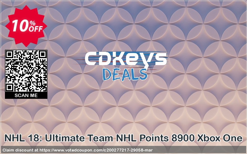 NHL 18: Ultimate Team NHL Points 8900 Xbox One Coupon Code Apr 2024, 10% OFF - VotedCoupon