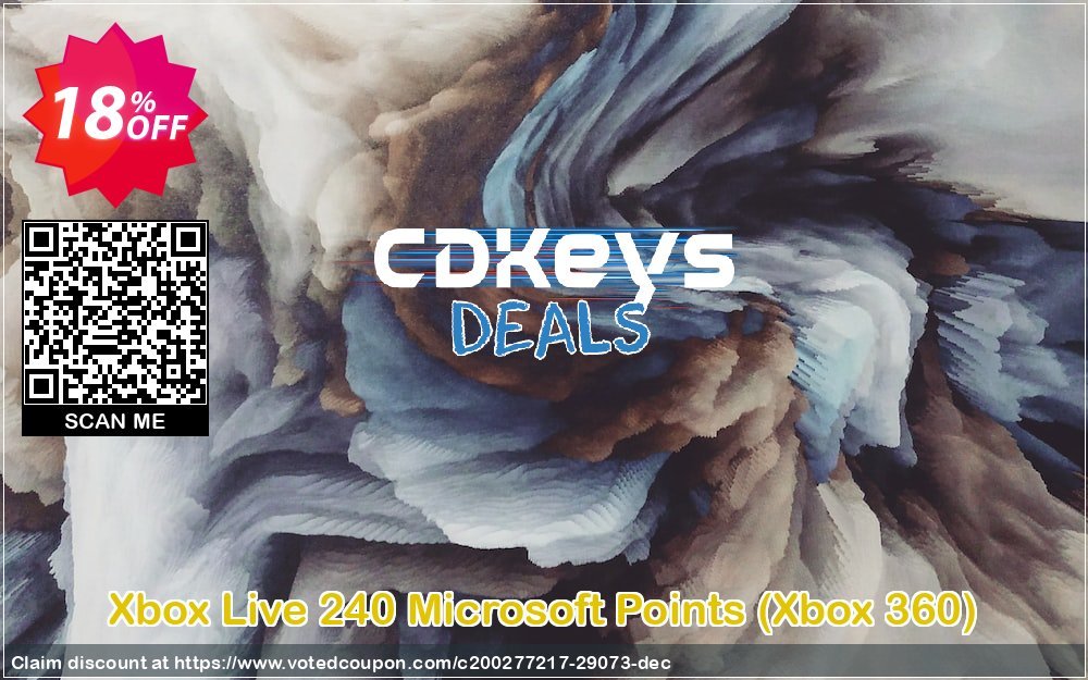 Xbox Live 240 Microsoft Points, Xbox 360  Coupon Code May 2024, 18% OFF - VotedCoupon