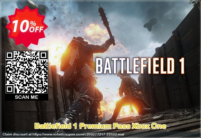 Battlefield 1 Premium Pass Xbox One Coupon, discount Battlefield 1 Premium Pass Xbox One Deal. Promotion: Battlefield 1 Premium Pass Xbox One Exclusive Easter Sale offer 