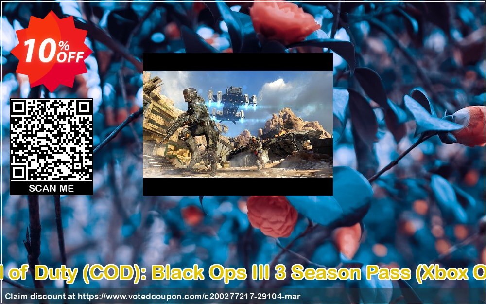 Call of Duty, COD : Black Ops III 3 Season Pass, Xbox One  Coupon Code May 2024, 10% OFF - VotedCoupon