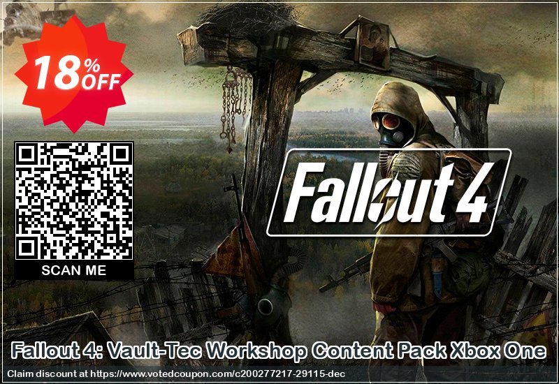 Fallout 4: Vault-Tec Workshop Content Pack Xbox One Coupon Code Apr 2024, 18% OFF - VotedCoupon