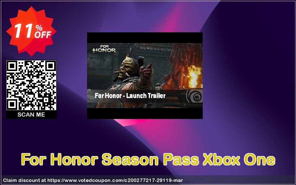 For Honor Season Pass Xbox One Coupon, discount For Honor Season Pass Xbox One Deal. Promotion: For Honor Season Pass Xbox One Exclusive Easter Sale offer 