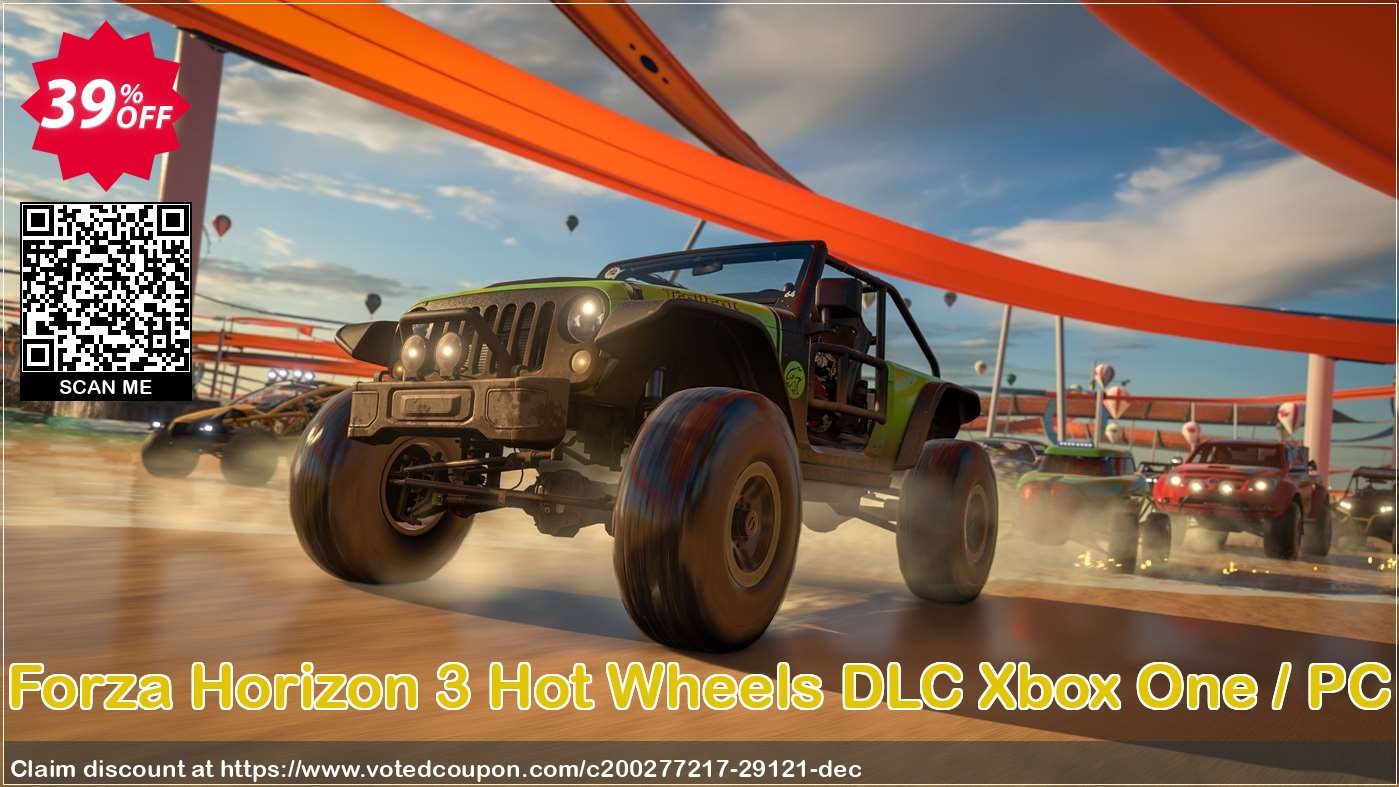 Forza Horizon 3 Hot Wheels DLC Xbox One / PC Coupon Code Apr 2024, 39% OFF - VotedCoupon