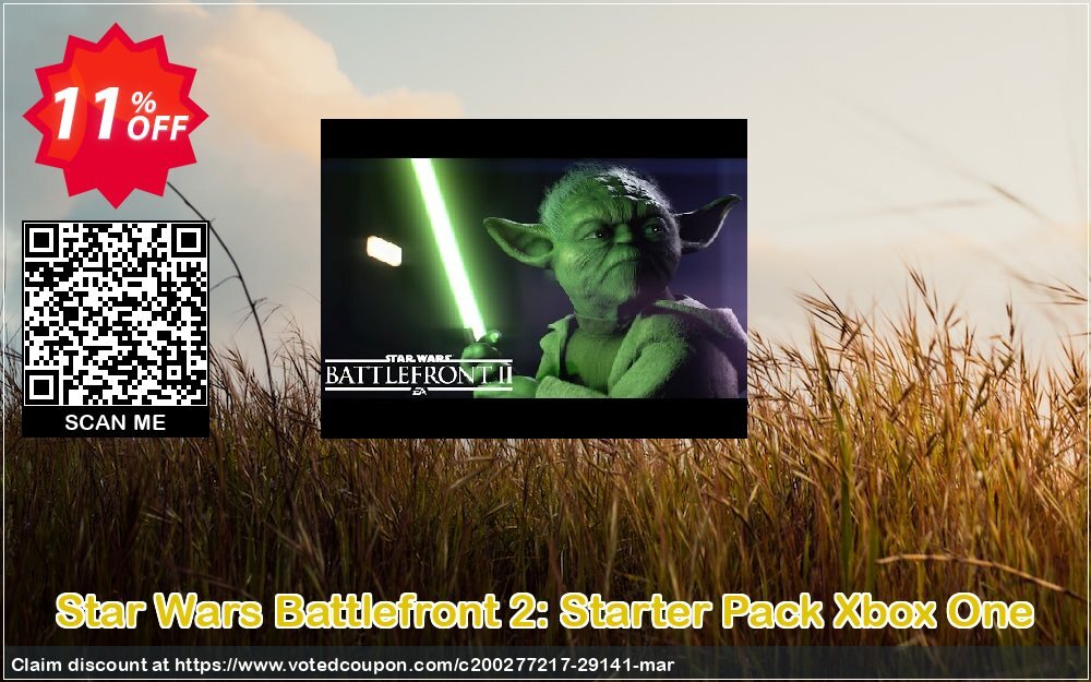 Star Wars Battlefront 2: Starter Pack Xbox One Coupon Code Apr 2024, 11% OFF - VotedCoupon