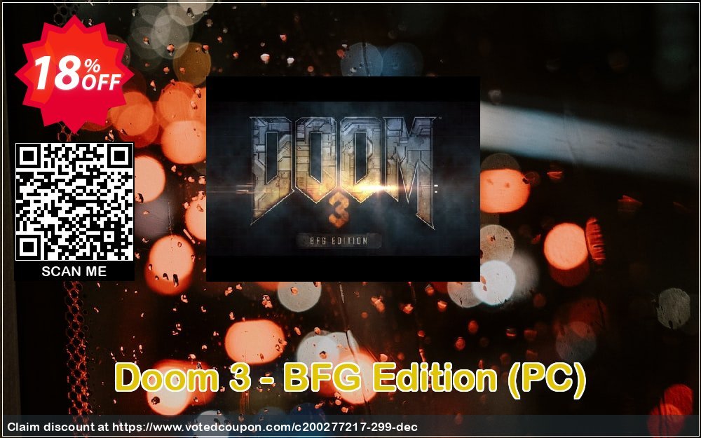Doom 3 - BFG Edition, PC  Coupon, discount Doom 3 - BFG Edition (PC) Deal. Promotion: Doom 3 - BFG Edition (PC) Exclusive offer 