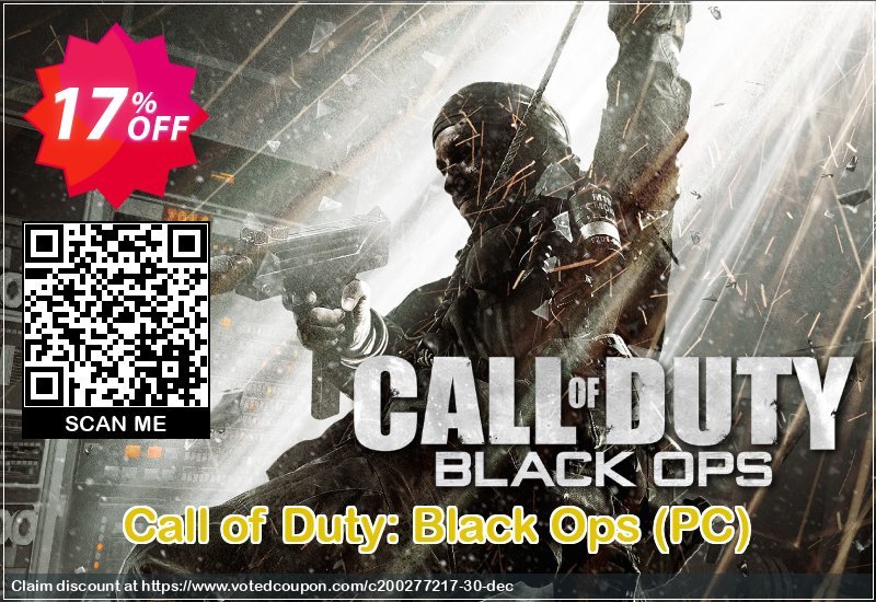 Call of Duty: Black Ops, PC  Coupon, discount Call of Duty: Black Ops (PC) Deal. Promotion: Call of Duty: Black Ops (PC) Exclusive offer 