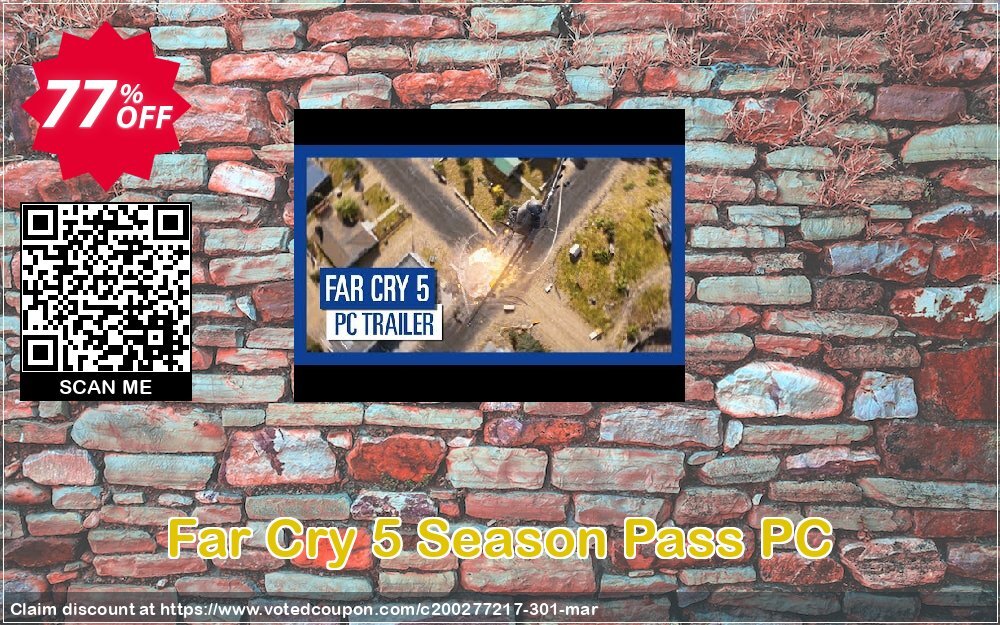 Far Cry 5 Season Pass PC Coupon Code Apr 2024, 77% OFF - VotedCoupon