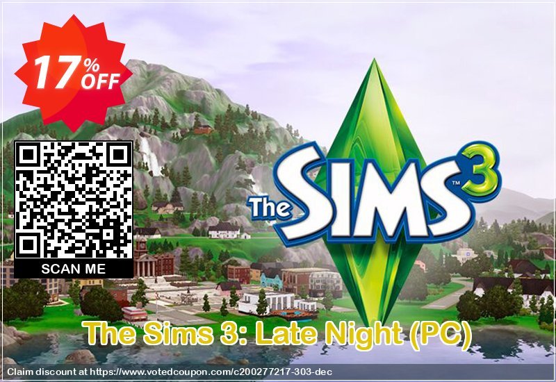 The Sims 3: Late Night, PC  Coupon Code Apr 2024, 17% OFF - VotedCoupon