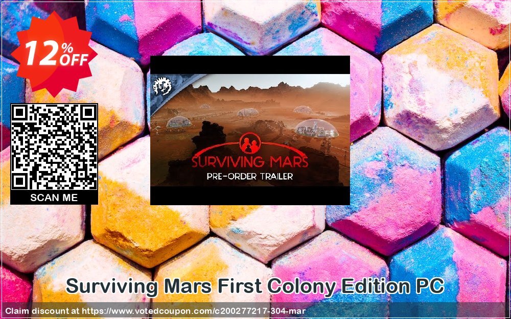 Surviving Mars First Colony Edition PC Coupon, discount Surviving Mars First Colony Edition PC Deal. Promotion: Surviving Mars First Colony Edition PC Exclusive offer 