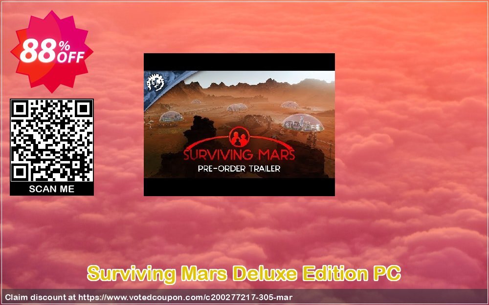 Surviving Mars Deluxe Edition PC Coupon Code May 2024, 88% OFF - VotedCoupon