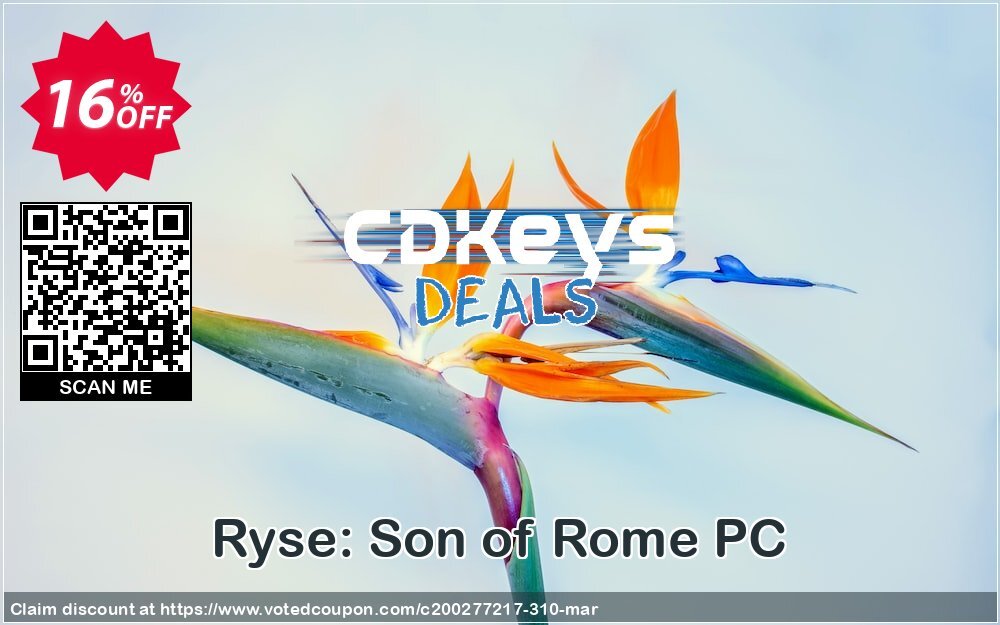 Ryse: Son of Rome PC Coupon Code May 2024, 16% OFF - VotedCoupon