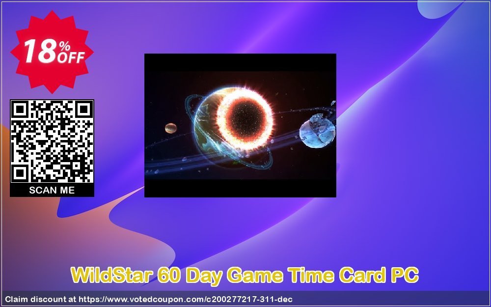 WildStar 60 Day Game Time Card PC Coupon Code Apr 2024, 18% OFF - VotedCoupon