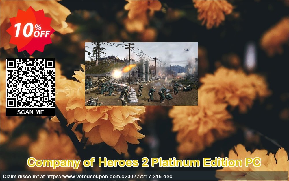 Company of Heroes 2 Platinum Edition PC Coupon Code May 2024, 10% OFF - VotedCoupon
