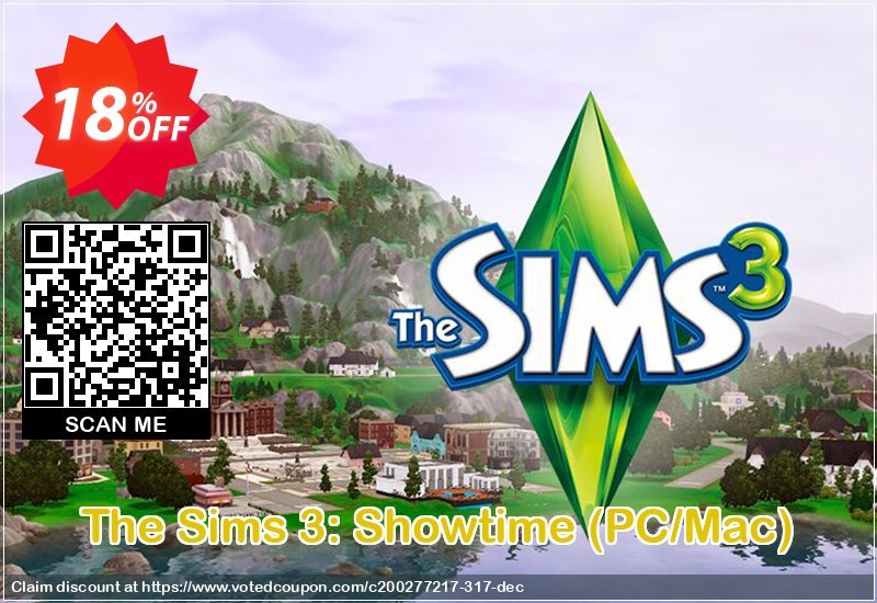 The Sims 3: Showtime, PC/MAC  Coupon Code Apr 2024, 18% OFF - VotedCoupon