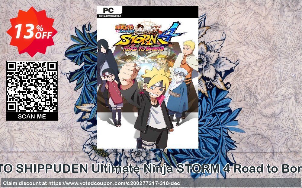NARUTO SHIPPUDEN Ultimate Ninja STORM 4 Road to Boruto PC Coupon, discount NARUTO SHIPPUDEN Ultimate Ninja STORM 4 Road to Boruto PC Deal. Promotion: NARUTO SHIPPUDEN Ultimate Ninja STORM 4 Road to Boruto PC Exclusive offer 