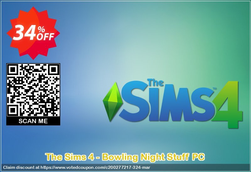 The Sims 4 - Bowling Night Stuff PC Coupon, discount The Sims 4 - Bowling Night Stuff PC Deal. Promotion: The Sims 4 - Bowling Night Stuff PC Exclusive offer 