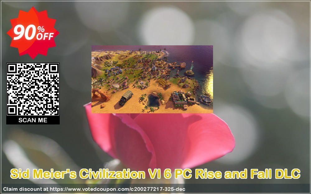 Sid Meier's Civilization VI 6 PC Rise and Fall DLC Coupon, discount Sid Meier's Civilization VI 6 PC Rise and Fall DLC Deal. Promotion: Sid Meier's Civilization VI 6 PC Rise and Fall DLC Exclusive offer 