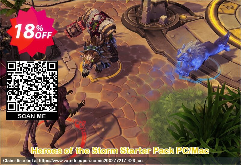 Heroes of the Storm Starter Pack PC/MAC Coupon Code Jun 2024, 18% OFF - VotedCoupon