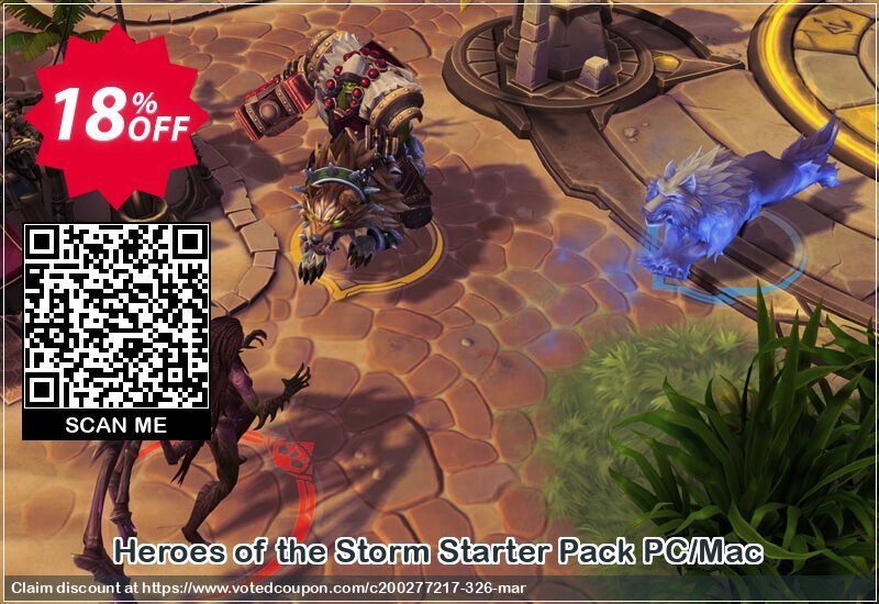 Heroes of the Storm Starter Pack PC/MAC Coupon Code Jun 2024, 18% OFF - VotedCoupon