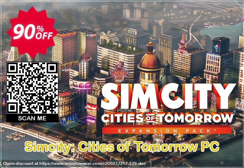 Simcity: Cities of Tomorrow PC Coupon Code May 2024, 90% OFF - VotedCoupon