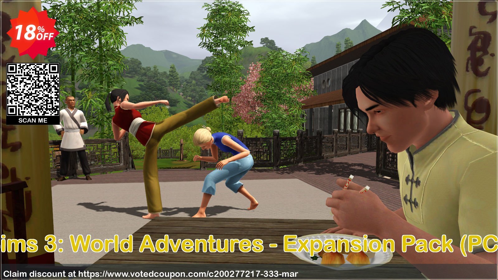 The Sims 3: World Adventures - Expansion Pack, PC/MAC  Coupon, discount The Sims 3: World Adventures - Expansion Pack (PC/Mac) Deal. Promotion: The Sims 3: World Adventures - Expansion Pack (PC/Mac) Exclusive offer 