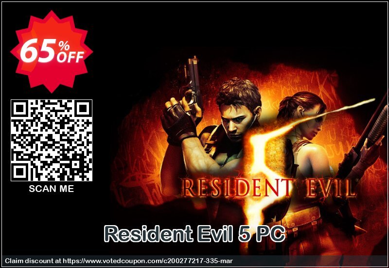 Resident Evil 5 PC Coupon Code Apr 2024, 65% OFF - VotedCoupon