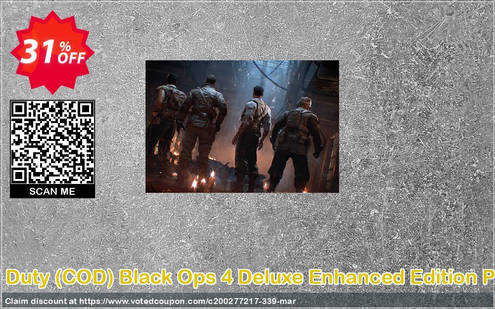 Call of Duty, COD Black Ops 4 Deluxe Enhanced Edition PC, US  Coupon Code Apr 2024, 31% OFF - VotedCoupon