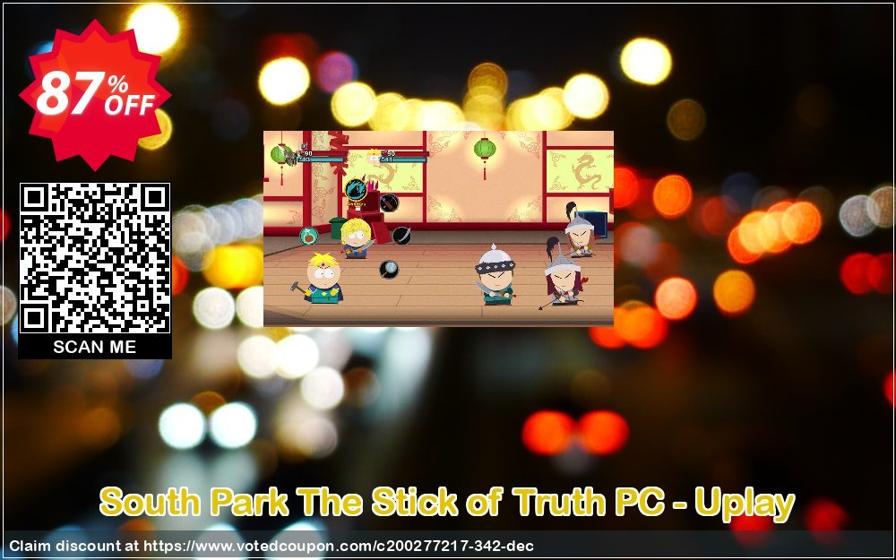 South Park The Stick of Truth PC - Uplay Coupon Code Apr 2024, 87% OFF - VotedCoupon