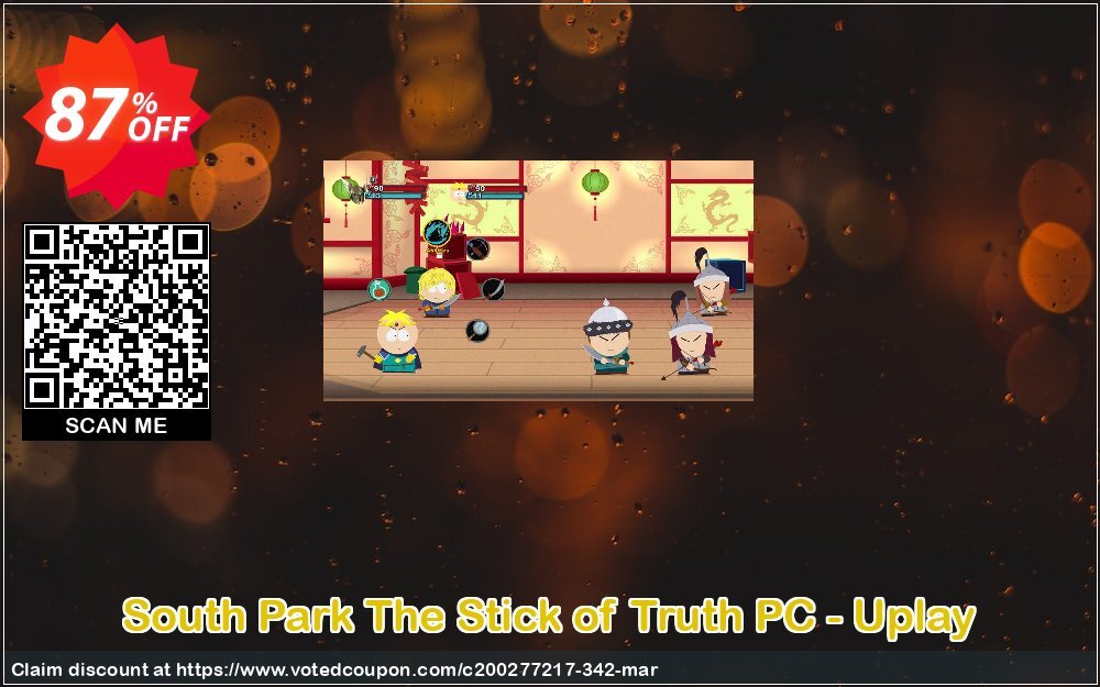 South Park The Stick of Truth PC - Uplay Coupon Code Apr 2024, 87% OFF - VotedCoupon