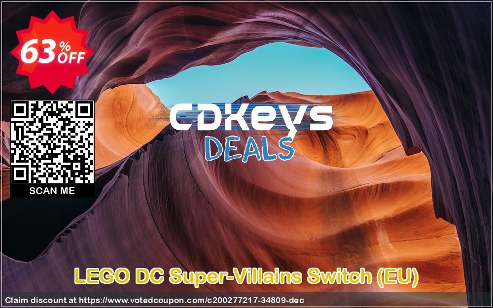 LEGO DC Super-Villains Switch, EU  Coupon, discount LEGO DC Super-Villains Switch (EU) Deal 2024 CDkeys. Promotion: LEGO DC Super-Villains Switch (EU) Exclusive Sale offer 
