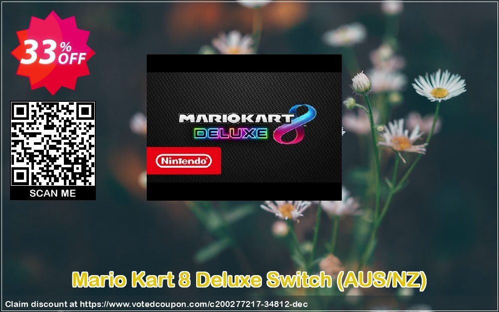 Mario Kart 8 Deluxe Switch, AUS/NZ  Coupon, discount Mario Kart 8 Deluxe Switch (AUS/NZ) Deal 2023 CDkeys. Promotion: Mario Kart 8 Deluxe Switch (AUS/NZ) Exclusive Sale offer 