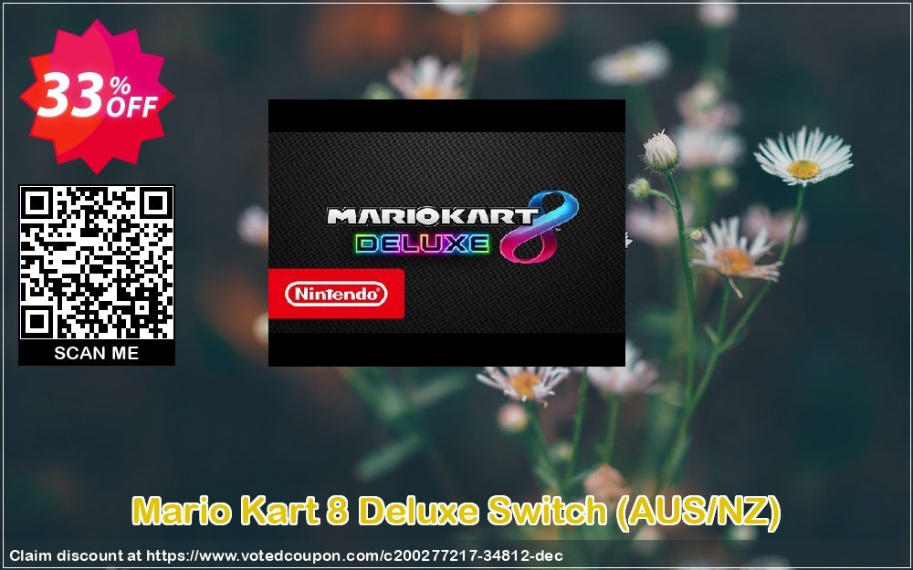 Mario Kart 8 Deluxe Switch, AUS/NZ  Coupon Code Apr 2024, 33% OFF - VotedCoupon