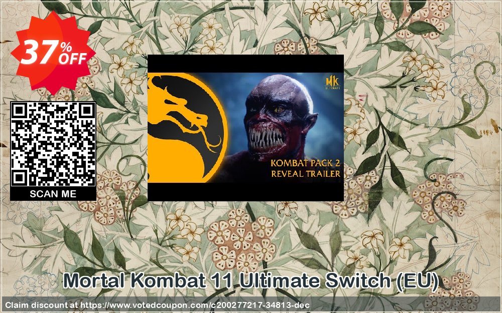 Mortal Kombat 11 Ultimate Switch, EU  Coupon, discount Mortal Kombat 11 Ultimate Switch (EU) Deal 2024 CDkeys. Promotion: Mortal Kombat 11 Ultimate Switch (EU) Exclusive Sale offer 